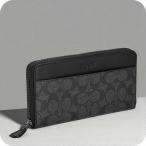 コーチ 長財布 メンズ ブランド COACH CY405 QBMI5 チャコール/ブラック