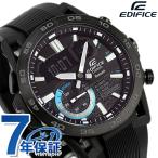 ショッピング海外 エディフィス EDIFICE ECB-40PB-1A サスペンション Bluetooth 海外モデル メンズ 腕時計 ブランド カシオ casio アナデジ ブラック 黒 父の日 プレゼント 実用的