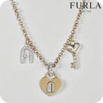 ショッピングフルラ フルラ ネックレス レディース ブランド FURLA ラビングパドロック ペンダント ハート FJ0811NTU ゴールド シルバー アクセサリー