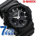 ショッピングShock gショック ジーショック G-SHOCK 電波ソーラー メンズ 腕時計 ブランド GAW-100B-1AER オールブラック カシオ