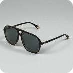 ショッピングサボイ グッチ サングラス レディース ブランド GUCCI GG1077S 002 ブラック