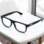 本日+6倍 グッチ 眼鏡 メンズ ブランド GUCCI GG1117O ネイビー