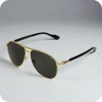 ショッピングサボイ グッチ サングラス メンズ ブランド GUCCI GG1220S 001 ゴールド/ブラック