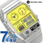 シチズン レコードレーベル アナデジテンプ PLAYGROUND 特定店限定 クオーツ 腕時計 メンズ 数量限定 CITIZEN RECORD LABEL JG2170-59Y