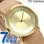 Yahoo! Yahoo!ショッピング(ヤフー ショッピング)ティッドウォッチ 時計 36mm No.1 レザー TID01-36 GD N 腕時計 ブランド メンズ プレゼント 実用的