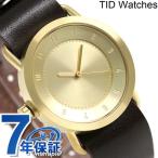 4/28はさらに+10倍 ティッドウォッチ 時計 36mm No.1 レザー TID01-36 GD W 腕時計 ブランド メンズ