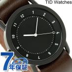 Yahoo! Yahoo!ショッピング(ヤフー ショッピング)ティッドウォッチ 時計 40mm No.1 レザー TID01-BK W 腕時計 ブランド メンズ プレゼント 実用的