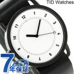 Yahoo! Yahoo!ショッピング(ヤフー ショッピング)ティッドウォッチ 時計 40mm No.1 レザー TID01-WH BK 腕時計 ブランド メンズ プレゼント 実用的