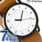 Yahoo! Yahoo!ショッピング(ヤフー ショッピング)ティッドウォッチ 時計 40mm No.1 レザー TID01-WH T 腕時計 ブランド メンズ プレゼント 実用的