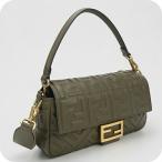 中古 フェンディ ハンドバッグ レディース ブランド FENDI バゲット 2WAY 8BR600 カーキ