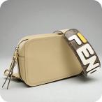 中古 フェンディ 斜め掛け ショルダーバッグ レディース ブランド FENDI ショルダーバッグ レザー 8BT287 ベージュ バッグ