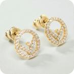 中古 フェンディ ピアス レディース ブランド FENDI エフ イズ フェンディ 8AG738 6DM F089U ゴールド アクセサリー