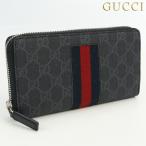 ショッピングラウンドファスナー 中古 グッチ 長財布ラウンドファスナー メンズ ブランド GUCCI GGスプリーム ジップアラウンドウォレット PVC 408831 KHN4N 1095