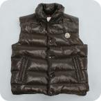 中古 モンクレール ベスト メンズ ブランド MONCLER TIB GILET 4335005 68950 ブラウン ウェア