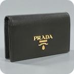 ショッピングプラダ 中古 プラダ 名刺入れ レディース ブランド PRADA カードケース 1MC122 ブラック 小物