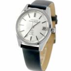中古 シチズン CITIZEN クロノマスター デイト 手巻き イーグルメダリオン アナログ 腕時計 ブランド メンズ ホワイト ネイビー