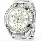 中古 美品 オメガ OMEGA スピードマスター デイト Speedmaster 3513.30 アナログ ブランド メンズ シルバー