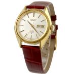 中古 セイコー SEIKO キングセイコー 56KS ハイビート デイデイト 1974年製 5626-7113 アナログ 腕時計 ブランド メンズ ホワイト レッド
