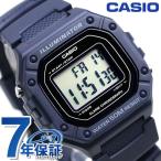 本日さらに+6倍 カシオ チープカシオ デジタル ネイビー 海外モデル メンズ レディース 腕時計 ブランド W-218H-2AVDF チプカシ 父の日 プレゼント 実用的