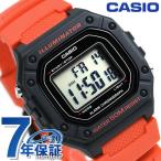 さらに+6倍 カシオ チープカシオ デジタル レッド 海外モデル メンズ レディース 腕時計 ブランド W-218H-4BVDF チプカシ プレゼント 実用的