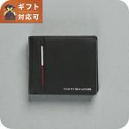 トミーヒルフィガー TOMMY HILFIGER TH CASUAL CC AND COIN 二つ折り財布 AM0AM12766BDS-BLACK メンズ