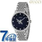 グッチ ジータイムレス クォーツ 電池式 腕時計 ブランド メンズ レディース 蜂 GUCCI YA1264154 ブラック 黒 スイス製