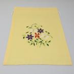 Yahoo! Yahoo!ショッピング(ヤフー ショッピング)巾着袋　かわいい刺繍入　アジアン雑貨　ベトナム　薄オレンジ　花柄　タイプ１　