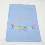 Yahoo! Yahoo!ショッピング(ヤフー ショッピング)巾着袋　かわいい刺繍入　ベトナム雑貨　水色　タイプ１　Childrensbag