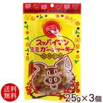 オキハム スッパイマンミミガージャーキー 25g×3個 （ネコポス送料無料）