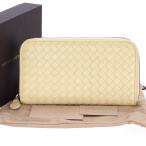 ボッテガヴェネタ BOTTEGA VENETA イントレチャート ラウンドファスナー長財布
