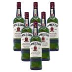 【6本】とてもスムースな味わいと樽熟成による芳醇な香りが特徴! ジェムソン  700ml 40度 [正規品]