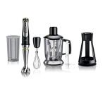 ショッピングチョッパー ブラウン ハンドブレンダー マルチクイック9 MQ9145XS 簡単操作 時短 離乳食 下ごしらえ  つぶす 混ぜる きざむ みじん切り 泡立て 1台5役 ハイパワー500W