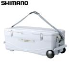 シマノ(SHIMANO) クーラーボックス 大型 45L スペーザ ホエール リミテッド キャスター付 450HC-045L 釣り用 アイスホワイト  使用感はありますのでご理解の上ご購入お願いします。 ストラップはありません Amazon | シマノ(SHIMANO) クーラーボックス 大型 45L スペーザ
