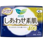 ショッピングロリエ ◇ロリエ しあわせ素肌 特に多い夜用４０ｃｍ 羽つき 7個