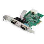 StarTech.com serial extension card /PCIe - 2x RS232C/16950 UART/921Kbps standard stock =^