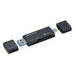 Yahoo! Yahoo!ショッピング(ヤフー ショッピング)GH-CRACA-BK USB3.0マルチ接続カードリーダー（Type-C-USB A） 取り寄せ商品