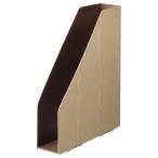  box файл (WOODY) A4 тонкий вертикальный . ширина 65mm натуральный 1 упаковка (3 шт. ) приобретенный товар 