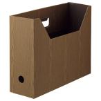  box файл (WOODY) A4 ширина . ширина 100mm Brown 1 упаковка (3 шт. ) приобретенный товар 