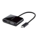 Type-C изображение изменение адаптер /TypeC-HDMI&amp;VGA/ черный производитель наличие товар 