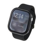 アップルウォッチ [ 46mm ] フルカバー メタリック ブラック メーカー在庫品