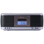 ショッピングusb SD/USB/CDラジオカセットレコーダー シルバー 取り寄せ商品