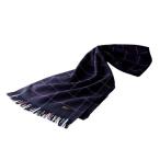 .. тканый . голубой проверка шерсть muffler 30×165cm мягкий шерсть материалы .. приобретенный товар 