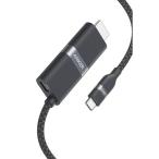 ANKER Nano USB-C&HDMIケーブル(4K 高耐久ナイロン 140W) 0.9m 1本 取り寄せ商品