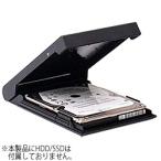 HDD SSDケース/2.5インチ/USB3.2 Gen2 Type-C/ブラック 取り寄せ商品