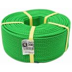 PEロープ 6mm×200m 緑 00020011 取り寄せ商品