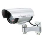 【5個セット】 ARTEC 防犯ダミーカメラ(赤色LED点滅タイプ)ステッカー付 赤色LEDが点滅 防水仕様で屋外設置も安心のダミーカメラ 取り寄せ商品