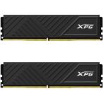 `c`s`@s XPG GAMMIX D35 BLACK DDR4-3600MHz U-DIMM 8GB~2 DUAL TRAY 񂹏i