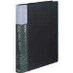 メイ-350DM 名刺ホルダー 替紙式 A4縦 28枚 504名収容 ダークグレー 取り寄せ商品