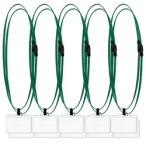 ナフ-S180-10NG 名札セット ソフト・名刺 緑 10P 取り寄せ商品