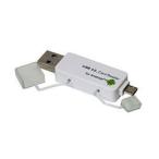 USB2.0 устройство для считывания карт * зажигалка microUSB SD карта белый приобретенный товар 